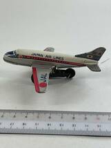 日本航空 JAL 航空機 ブリキ 日本製 ビンテージ DC-8 飛行機 _画像3