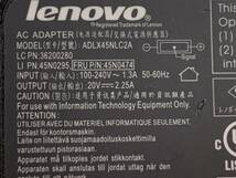 Lenovo ACアダプタ ADLX45NLC2A 20V=2.25A 角型 (23_画像2