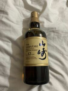 山崎 12年　YAMAZAKI ビンテージ　サントリー ウイスキー SUNTORY whisky 箱付き　梱包サイズC