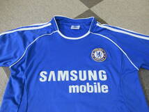 チェルシーFC ドログバ選手 ユニフォーム プレミアリーグ Chelsea Football Club サッカー ゲームシャツ 11 Drogba Premier League_画像6