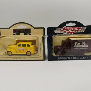 ◇Y405/DAYS GONE 計2点セット /vanguards 1950 Bedford 30cwt BERO FLOUR/1939 Chevolet Car YELLOW CABS/ミニカー/1円～の画像1