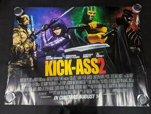 ※○M349/US版英国クワッドサイズ 両面印刷映画ポスター/【KICK-ASS2】(キック・アス/ジャスティス・フォーエバー)　ORG/DS/ADV/1円～