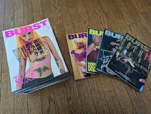 **M-423/ Burst BURST.. number contains 26 pcs. set 1995~2001 don't fit magazine subculture /1 jpy ~
