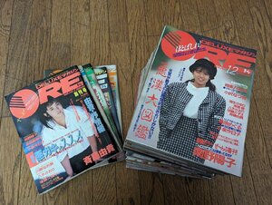 ※◇M-422/ DELUXマガジン ORE オーレ 創刊号含む48冊セット 1986～1991 不揃い 斉藤由貴/南野陽子/吉田真理子 他 /1円～