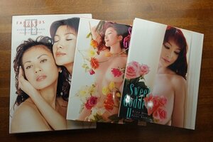 ◇KO013/叶姉妹 ヌード 水着 等 写真集 3点セット/叶恭子/叶美香/Sweet Goddess/FABULOUS BODY/