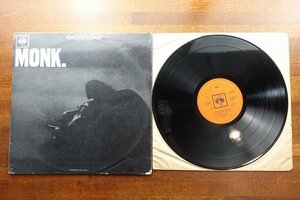 ※●KO130/Jazz LP/英国盤 Thelonious Monk セロニアス モンク Monk CBS SBPG 62497 / UK/