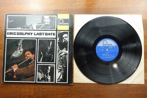 ※●KO143/Jazz LP/Holland Fontana MONO 681008 ZL オリジナル LAST DATE / Eric Dolphy /オランダ盤/