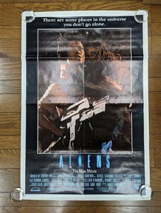 ○M314/US版1sh 映画ポスター/【ALIENS】(エイリアン2)監督ジェームズ・キャメロン　ORG/1円～