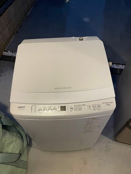 引取歓迎愛知　高年式　AQUA　7kg洗濯機　AQW-S7E2 2023年製