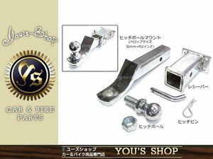 牽引 ヒッチメンバープラド70/90/120/150プラド 新品2インチ 4穴