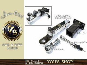 新品 プラド70/90/120/150プラド 強化牽引 4穴 ヒッチメンバー 2インチ