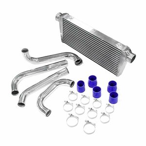 ю 【大型商品】 トヨタ スープラ JZA80 MK4 インタークーラー キット 2JZ-GTE型 ターボ コア パイピング ホース アルミ製 チューブフィン