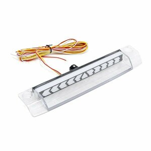 ю トヨタ アクア NHP10系 シーケンシャル LED ハイマウント ストップ ランプ (クリアレンズ) ブレーキランプ ポジション 追突防止 Aタイプ