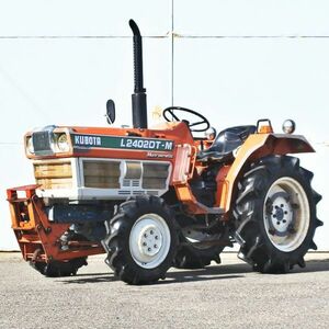 【富山】クボタ Tractor L1802DT 本体のみ 866hours 18馬力 4駆 4WD ディーゼル 軽油 バケット Trailer 牽引 倉庫内保管 北陸 中古