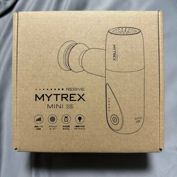 MYTREX REBIVE MINI XS / MT-RMXS21B / ブラック / マイトレックス マッサージ リリースガン リブートガン ハンディガン