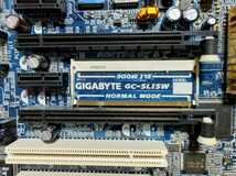 GIGABYTE GA-K8NXP-SLI CPU＆メモリ付き Socket939 動作未確認_画像5