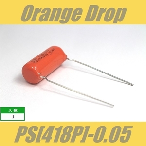 オレンジドロップ　コンデンサー　Orange Drop　TYPE PS　418P　0.05μF　600V　Sprague SBE CDE