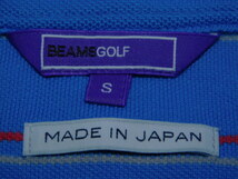 BEAMS GOLF★ビームスゴルフ美品ポロシャツ★S寸_画像4