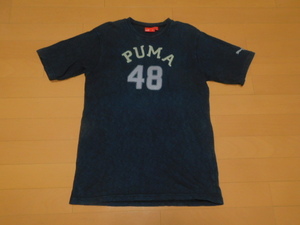 PUMA★プーマUSEDロゴTシャツ★S寸