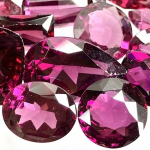 ★天然ガーネットおまとめ100ct★m 約20g ルース 裸石 宝石 ジュエリー jewelry ガーネットgarnet ②