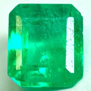 ★天然エメラルド0.414ct★j 約4.9×4.4mm ルース 裸石 emerald 宝石 ジュエリー beryl ベリル エメラルド