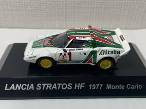 1/64 RALLY CAR COLLECTION LANCIA STRATOS HF 1977 Monte Carlo