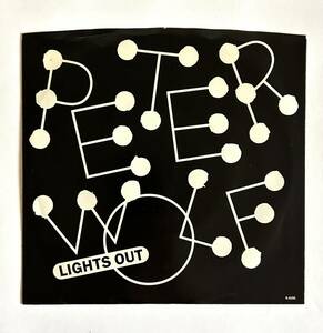 PETER WOLF / LIGHTS OUT b/w POOR GIRL'S HEART 7inch US盤レコード 1984年 SJ-17121★ピーター・ウルフ J・ガイルズ・バンド