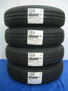  Bridgestone low fuel consumption long-lasting domestic production tire eko Piaa NH100C 155/65R13 155/65-13 new goods 4ps.@ sum total 16200 jpy ~ light car, light for automobile 