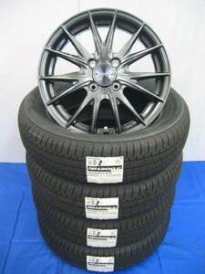 ブリヂストン 国産 夏 タイヤ エコピア NH200C 165/65R15 ＆ アルミホイール セット 新品 4本 タフト ソリオ デリカ D2 送料込み64200円～