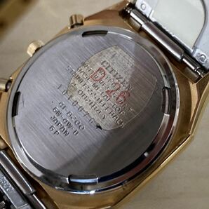 ⑤ シチズン デジアナ タグ付き デッドストック品 腕時計 CITIZEN デジタル ビンテージ アンティーク アナデジ の画像5