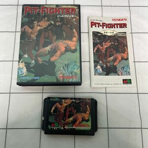 886/ box instructions pito Fighter Mega Drive MD retro game soft 