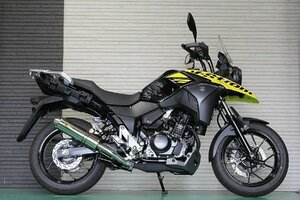 Realize Vストローム250 バイクマフラー 2BK-DS11A 2017年～2020年モデル対応 アリア ステンレス カールタイプ TypeC V-517-SO-003-01