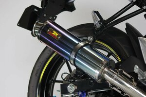 Realize GSX-R125 バイクマフラー 8BJ-DL32D 22Racing チタン マフラー チタンブルーカラー カスタム パーツ ジスペケ V-346-009-01