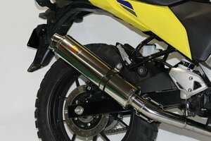 Vストローム250SX バイクマフラー 8BK-EL11L Aria アリア ステンレス スラッシュタイプ (TypeS) リアライズ スズキ V-521-FE-003-02