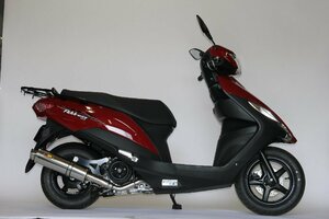 Realize アドレス125 バイクマフラー 2BJ-DT11A 2017年～2020年モデル対応 22Racing ステンレス マフラー シルバーカラー V-354-009-00