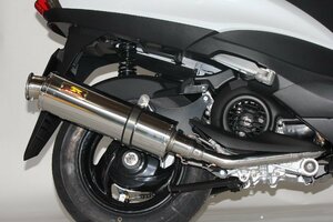 Realize アクシスZ バイクマフラー 2BJ-SED7J 22Racing ステンレス マフラー シルバーカラー バイク用品 バイクパーツ V-360-009-00