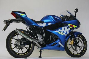 Realize GSX-R125 バイクマフラー 8BJ-DL32D 2BJ-DL33B 22Racing ステンレス マフラー シルバーカラー バイク用品 ジスペケ V-363-009-00