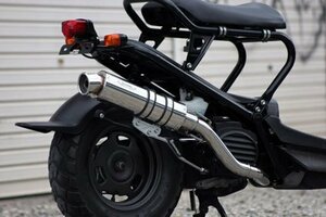 Realize ズーマー バイクマフラー JBH-AF58 BA-AF58 2001年～2012年モデル対応 ブリンク ステンレス マフラー シルバーカラー V-303-011-00