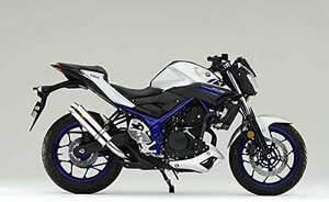 Realize MT-25 MT-03 バイクマフラー JBK-RG10J G401E EBL-RH07J H402E アリア ステンレス スラッシュ マフラー V-512-SO-003-02