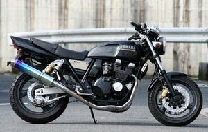 Realize XJR400 バイクマフラー (S/R/R2) アリア チタン カールタイプ (TypeC) マフラー バイク用品 バイク用 パーツ V-501-SO-001-01