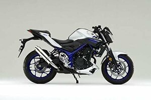 Realize YZF-R25 YZF-R3 バイクマフラー JBK-RG10J EBL-RH07J 2015年～2017年対応 アリア ステンレス スラッシュ マフラー V-511-SO-003-02