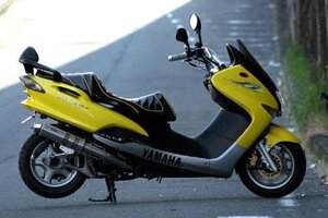 Realize マジェスティ125 バイクマフラー 5CA キャブ車・FI車共通 イグジスト ステンレス マフラー バイク用品 カスタム V-317-010-00