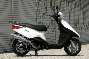 Realize アクシストリート バイクマフラー EBJ-SE53J XC125E 2009年～2015年モデル対応 ブリンク ステンレス マフラー V-319-011-00