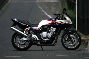 Realize CB400SF-REVO バイクマフラー EBL-NC42 2008年～2016年モデル対応 アリア ステンレス カールタイプ (TypeC) V-504-SO-003-01