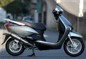 Realize リード110 バイクマフラー EBJ-JF19 2008年～2009年モデル対応 イグジスト チタン マフラー バイク用 カスタム V-318-010-01