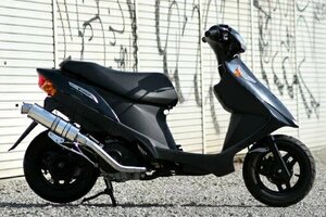 Realize アドレスV125G バイクマフラー EBJ-CF4EA O2センサー車可 ブリンク ステンレス マフラー バイク用 パーツ フルエキ V-313-011-00