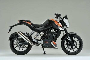 Realize KTM デューク125 デューク200 バイクマフラー ~2014年式 22Racing SUS ステンレス マフラー バイク用品 V-336-009-00