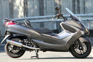 ROSSO マジェスティ250 バイクマフラー JBK-SG20J 4D9 2007年～2014年モデル対応 ライネス SUS ステンレス マフラー パーツ V-26-007-00