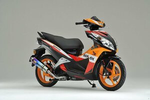 Realize タラニス110 バイクマフラー 22Racing チタン マフラー バイク用品 バイク用 バイクパーツ フルエキ カスタム パーツ V-332-009-01