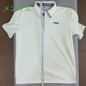 FILA ボタンダウン半袖ポロシャツ